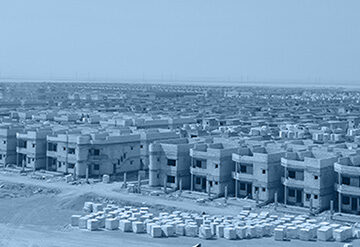 Civilian and military housing complex