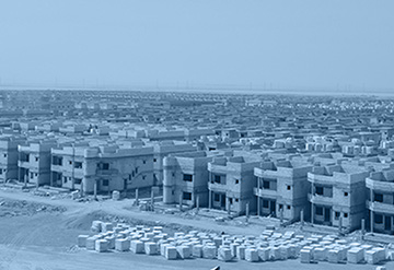 Civilian and military housing complex