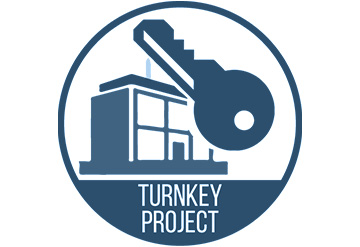 Turnkey projects.